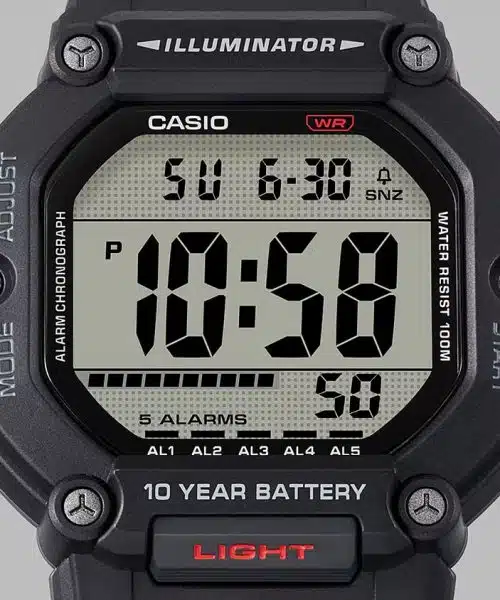 Casio Digital 50mm - AE-1600H-1AVEF - Bilde 4