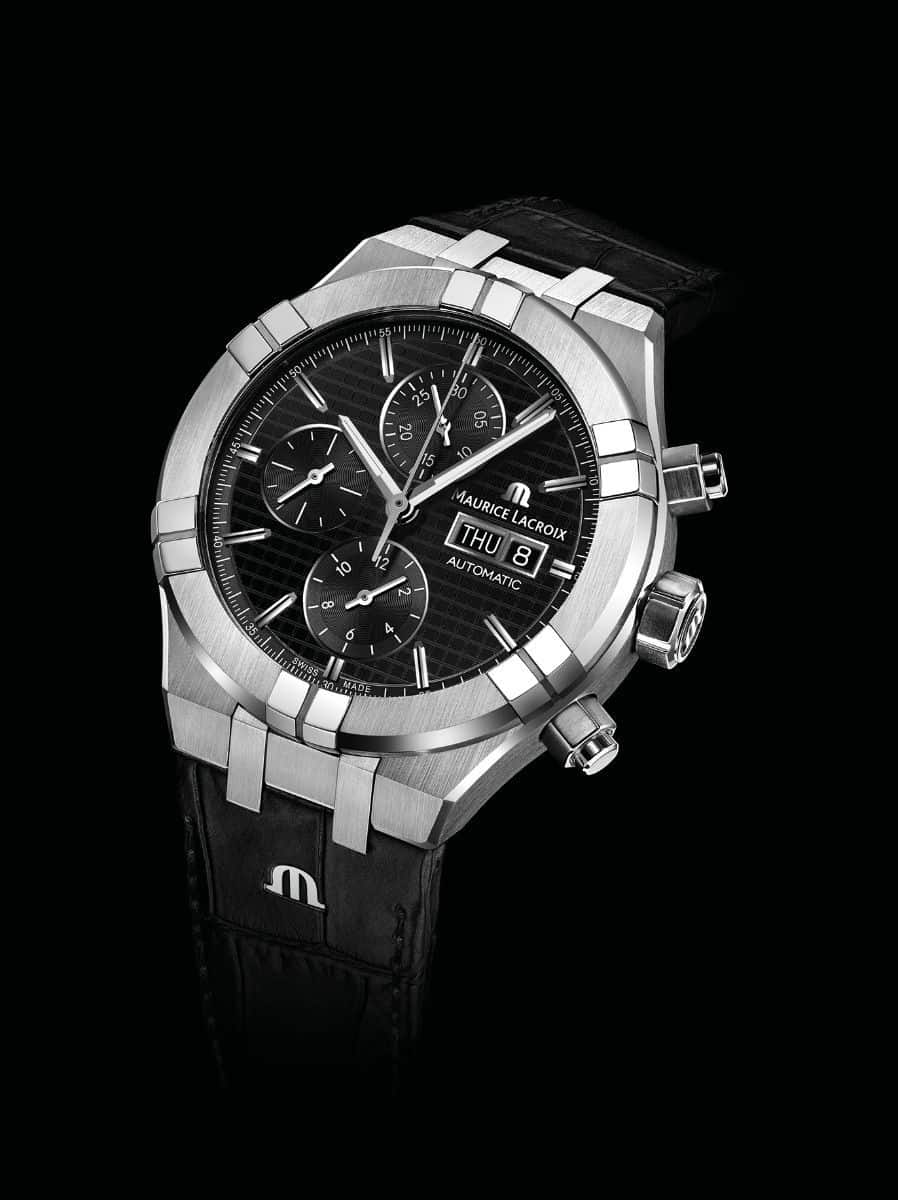 Maurice Lacroix Aikon Automatic Chronograph 44mm - AI6038-SS001-330-1 - Bilde 2