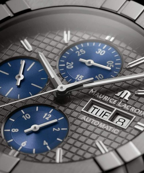 Maurice Lacroix Aikon Automatic Chronograph 44mm Titanium - AI6038-TT030-330-2 - Bilde 2