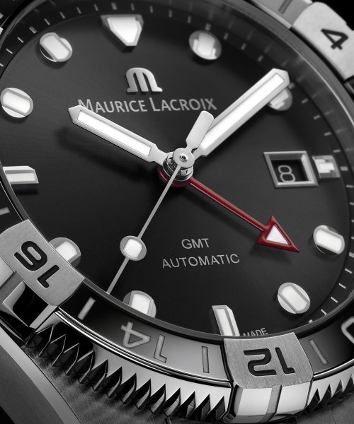 Maurice Lacroix Aikon Automatic Venturer GMT 43mm - AI6158-SS002-330-1 - Bilde 3