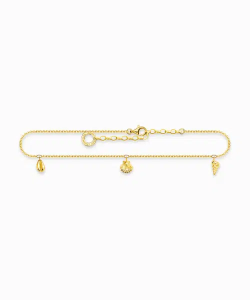 Thomas Sabo Anklet shells gold