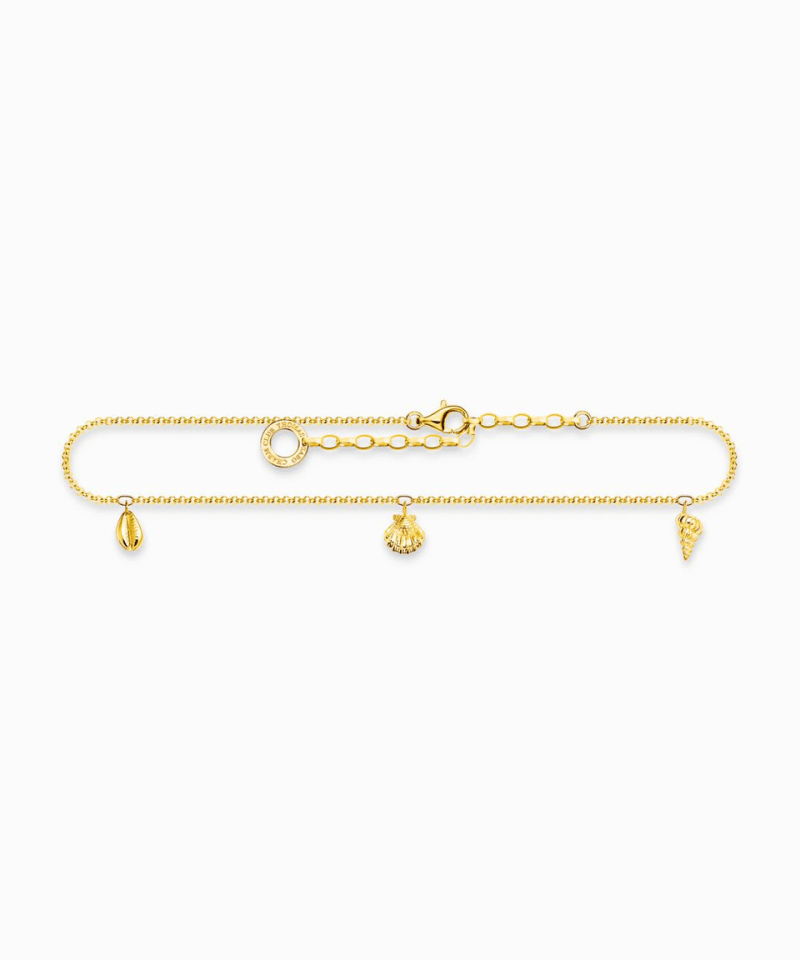 Thomas Sabo Anklet shells gold