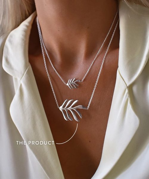 Drakenberg Sjölin Autumn Leaf necklace - Bilde 3