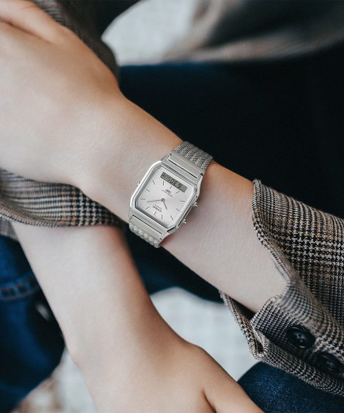 Casio Vintage 39x30mm - AQ-230EM-7AEF - Bilde 4