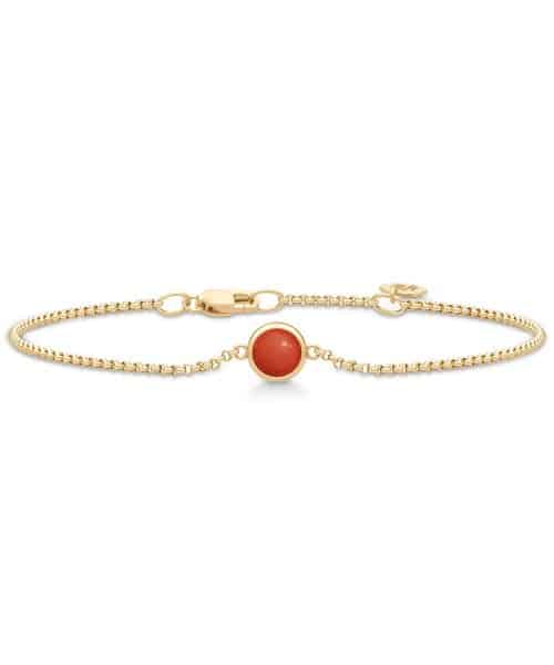 Julie Sandlau Primini Bracelet Red Coral Crystal