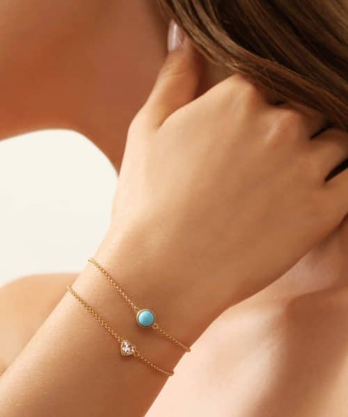 Julie Sandlau Primini Bracelet Turquoise Crystal - Bilde 2
