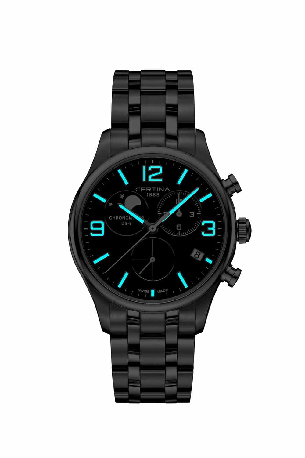 Certina DS-8 Moon Phase 42mm - C033.460.11.057.00 - Bilde 2