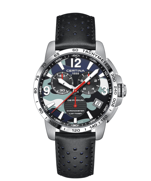 Certina DS Podium Lap Timer 42mm - C034.453.16.047.00