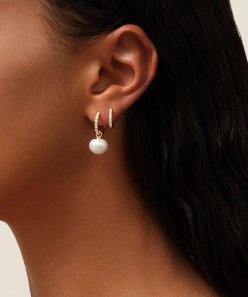 Julie Sandlau Lulia and Elaine Look White Freshwater Pearls - Bilde 2