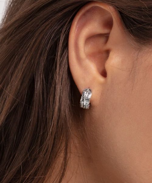 Thomas Sabo Hoop Earrings Feather - Bilde 2