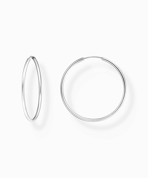 Thomas Sabo Silver medium hoop earrings