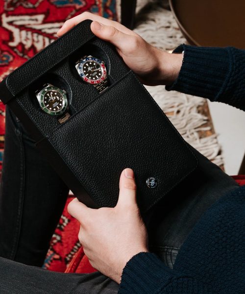 Berkeley Double Watch Slipcase - Black - Bilde 2