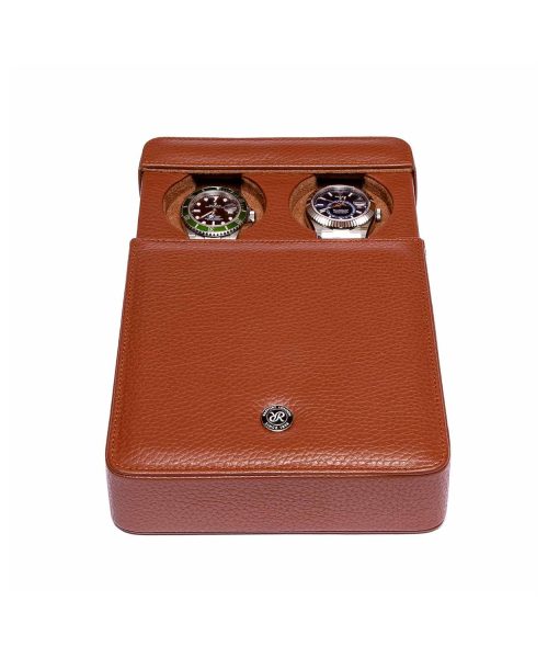 Berkeley Double Watch Slipcase - Tan