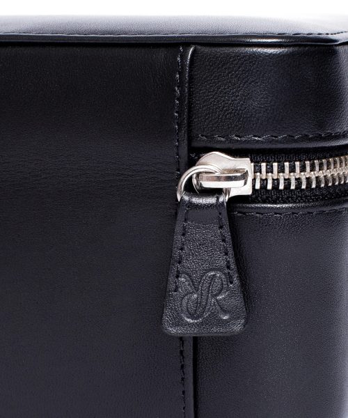 Hyde Park Two Watch Zip Case - Black - Bilde 4