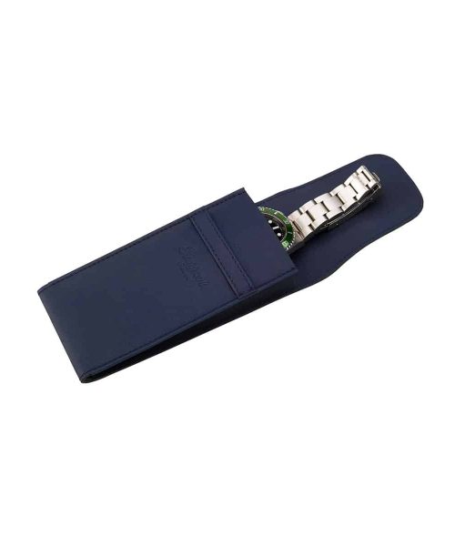 Hyde Park Leather Watch Pouch - Navy - Bilde 2