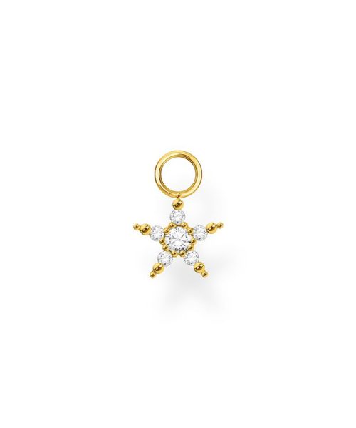 Thomas Sabo Single Ear Pendant Star Gold