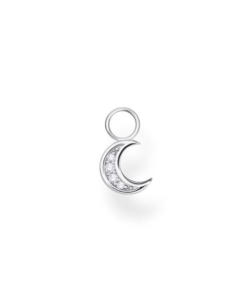 Thomas Sabo Single Ear Pendant Moon Silver