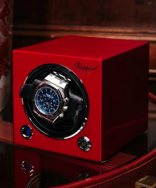Evo Single Watch Winder - Crimson Red - Bilde 2