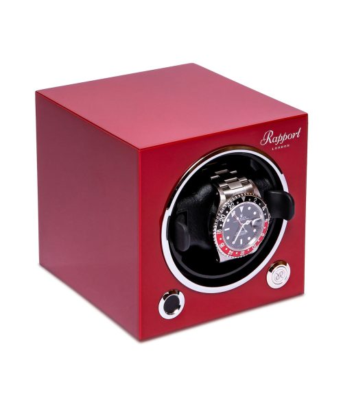 Evo Single Watch Winder - Crimson Red - Bilde 4