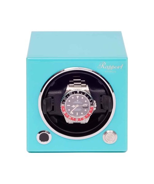 Evo Single Watch Winder Aqua - Limited Edition