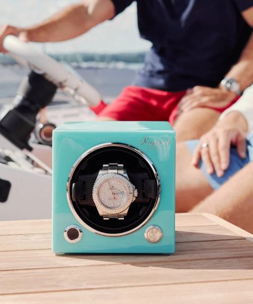Evo Single Watch Winder Aqua - Limited Edition - Bilde 6