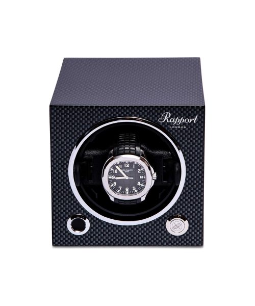 Evo Single Watch Winder - Carbon Fibre