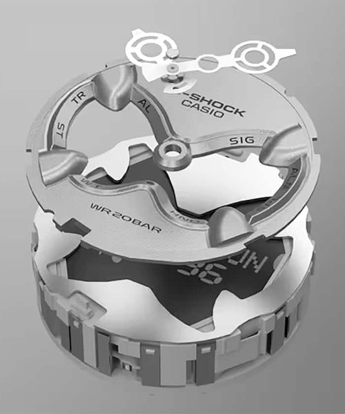 G-Shock 58mm - GA-V01-1AER - Bilde 4