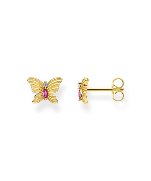 Thomas Sabo Ear Studs Butterfly Gold