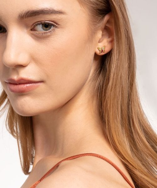 Thomas Sabo Ear Studs Butterfly Gold - Bilde 2