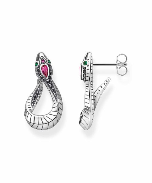 Thomas Sabo Earrings snake silver