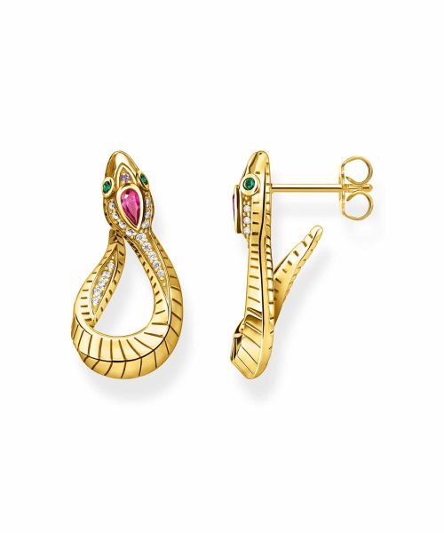 Thomas Sabo Earrings snake gold