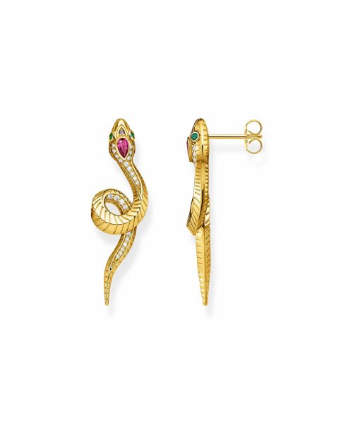 Thomas Sabo Earrings snake gold