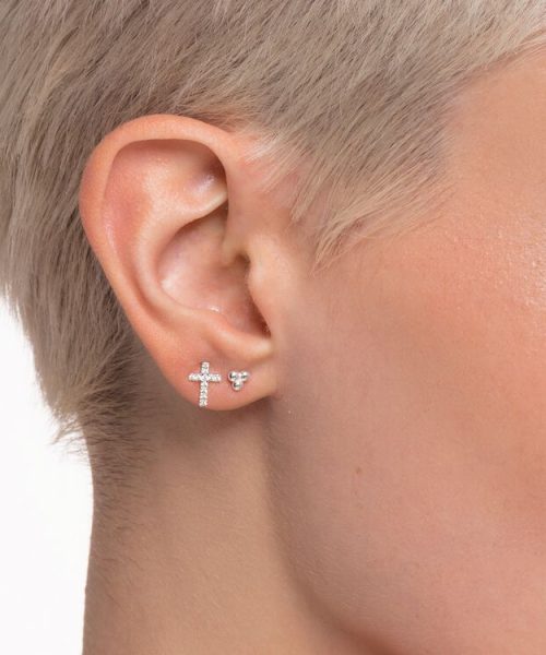 Thomas Sabo Single Ear Stud Dots Silver - Bilde 3