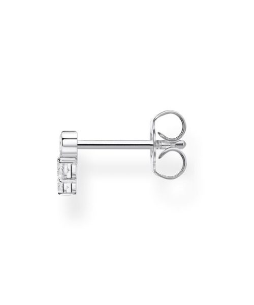 Thomas Sabo Single Ear Stud White Stones, Silver - Bilde 2