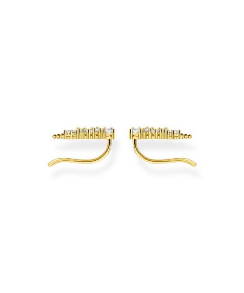 Thomas Sabo Ear Climber White Stones Gold - Bilde 2