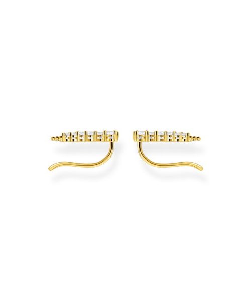 Thomas Sabo Ear Climber White Stones Gold - Bilde 2