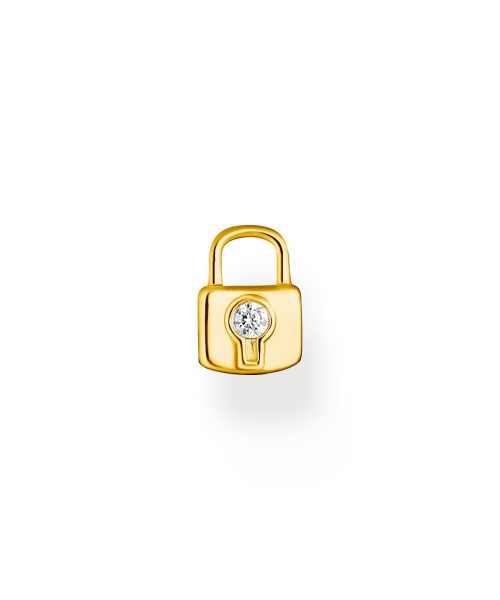 Thomas Sabo Single ear stud lock gold