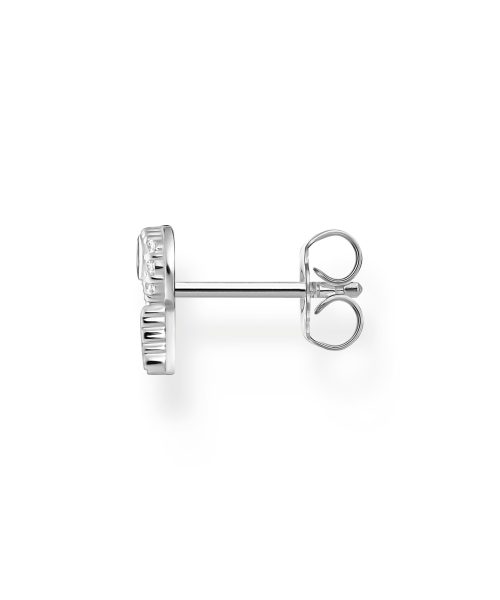 Thomas Sabo Single ear stud key white stones silver - Bilde 2