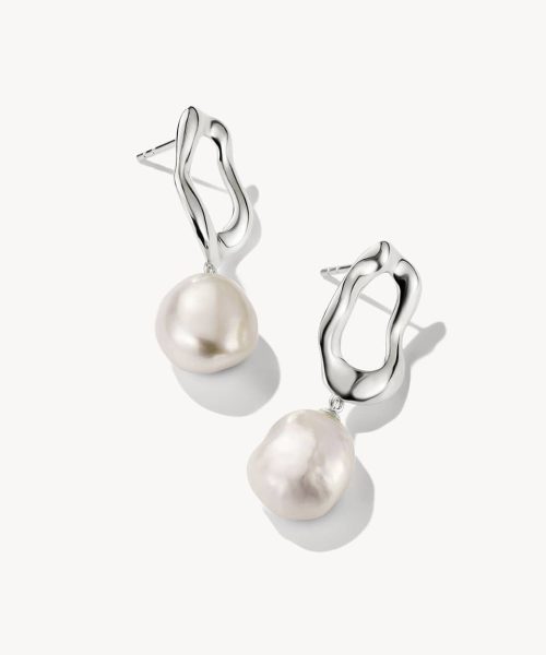 Thomas Sabo Silver earrings with frehswater pearl Natural Beauty - Bilde 2