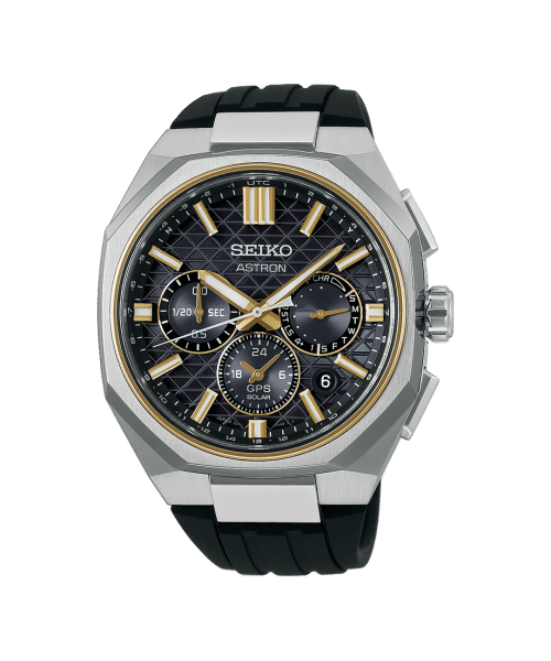 Seiko Astron GPS Solar Dual-Time Chronograph 43.4mm - HAB003J1