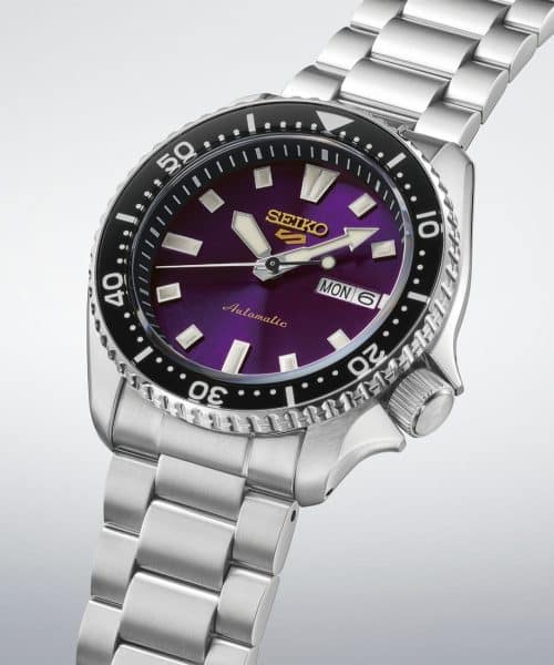 Seiko 5 Sports "SKX series" in Edo Purple 145th Anniversary Limited Edition 42mm - HDB003K1 - Bilde 2