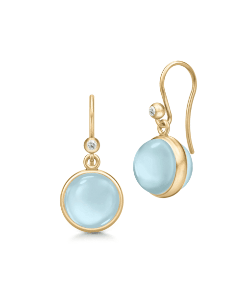 Julie Sandlau Prime Earrings Milky Aqua