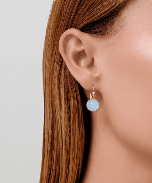 Julie Sandlau Prime Earrings Milky Aqua - Bilde 2