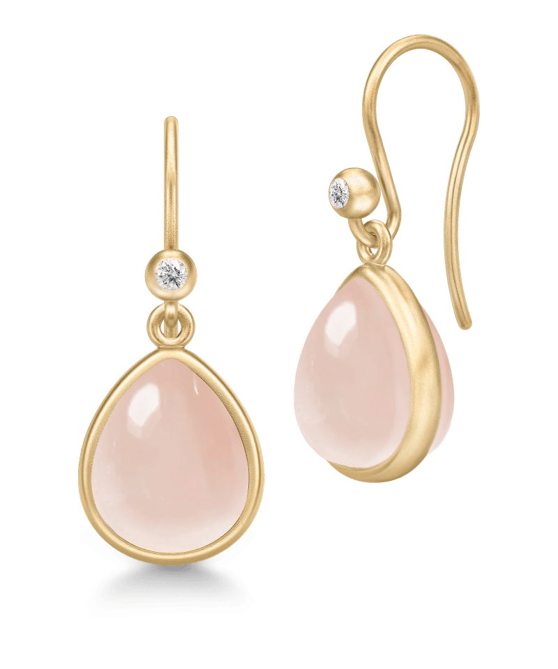 Julie Sandlau Paloma Earrings Milky Rose