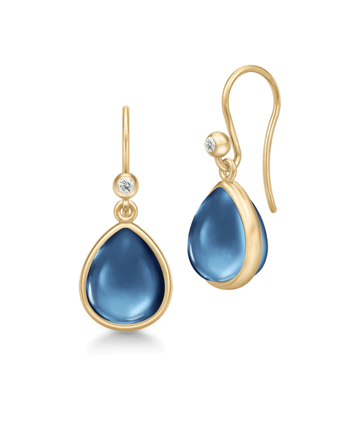 Julie Sandlau Paloma Earrings Sapphire Blue
