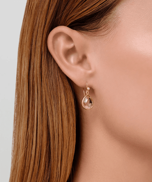 Julie Sandlau Lea Earrings Dusty Rose - Bilde 2