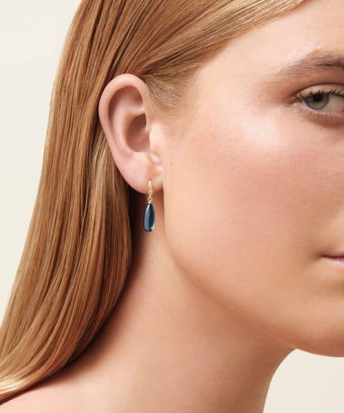 Julie Sandlau Fay Earrings Midnight Crystal - Bilde 2