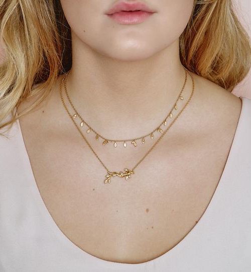 Jungle Vine necklace - Gold - Bilde 2