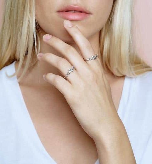 Jungle ivy ring stones silver - Bilde 2