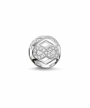 Thomas Sabo - Karma Bead "White Infinity Symbol"